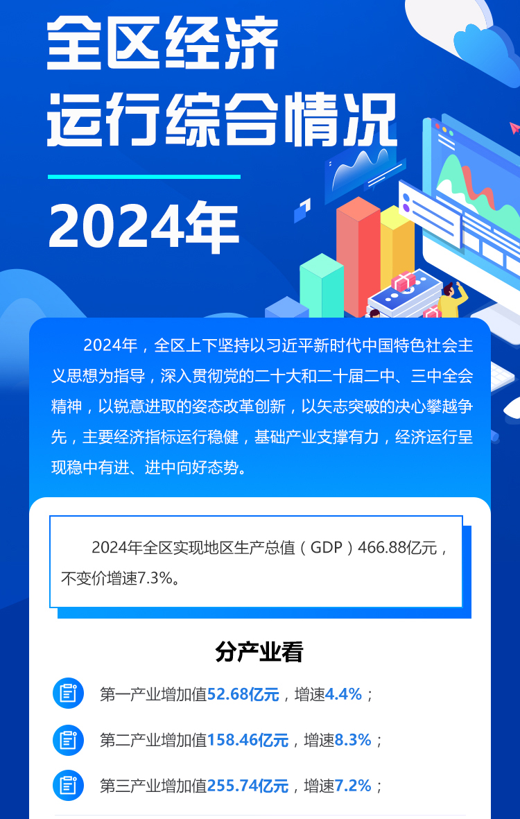 一圖讀懂 |2024年全區經濟運行綜合情況